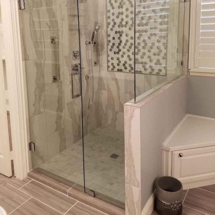 Bathroom Updated To Transitional Design | ProSource Wholesale