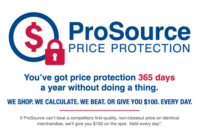 ProSource Price Protection