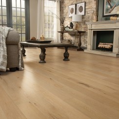 Factory Direct hardwood floors in a living room