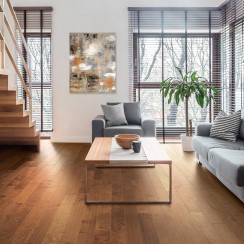 Harding hardwood floors in a living room